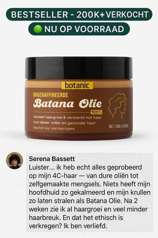 Batana Natuurlijke Haargroei Olie
